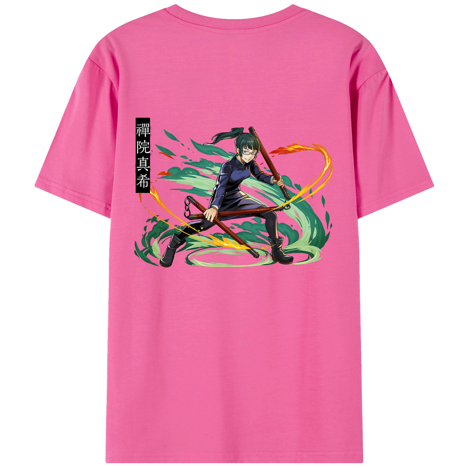 （画像用） 呪術廻戦 Jujutsu Kaisen レディース半袖Tシャツ(バックプリント)